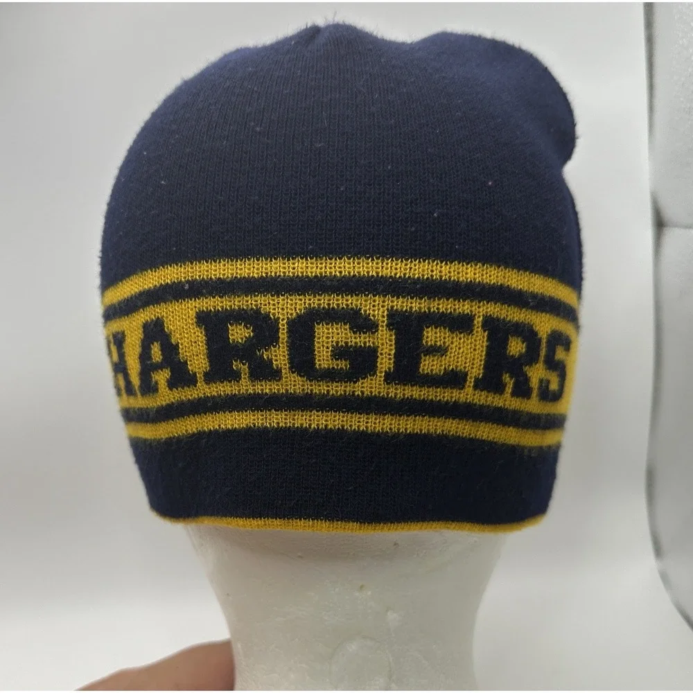 Briar Cliff University‎ Beanie Double Sided Reversible Blue And Yellow